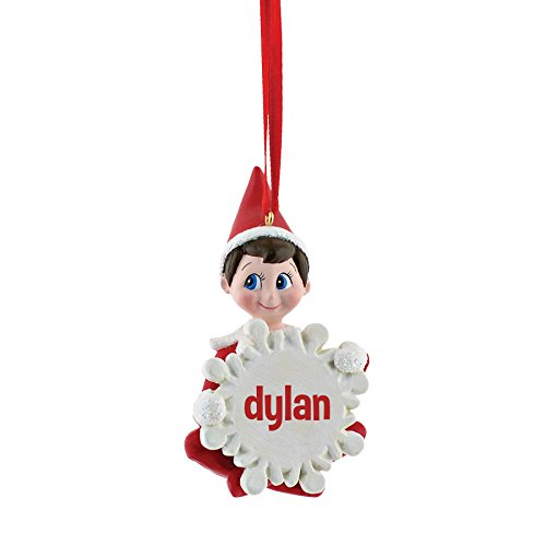 Department 56 Elf on the Shelf Snowflake Dylan Hanging Ornament