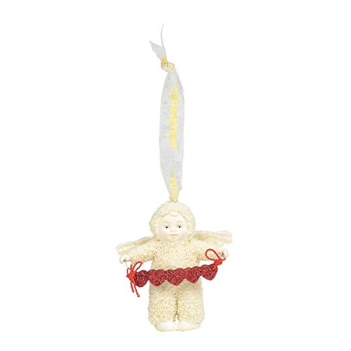 Department 56 Snowbabies Angel of Hearts Hanging Ornament, 2.875″, Multicolor