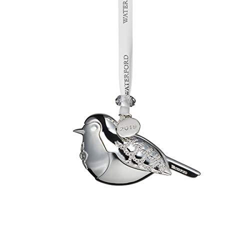 Waterford Silver Ornaments – Robin