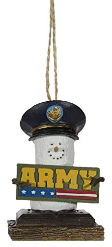 Midwest-CBK S’Mores Military Christmas/Everyday Ornament – Army