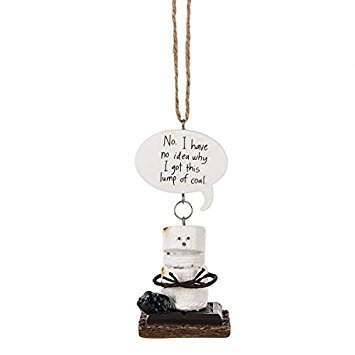 Midwest CBK S’mores Lump of Coal Ornament