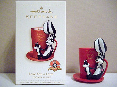 2006 Hallmark Keepsake LOVE YOU A LATTE Looney Tuney Christmas Ornament