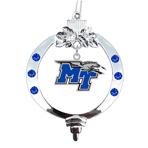Final Touch Gifts Middle Tennessee State University Blue Raiders Ornament