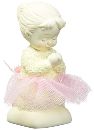 Department 56 Snowbabies “Saying Prayers, Girl” Porcelain Figurine, 3.25″