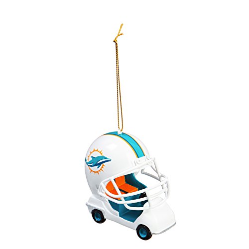 Team Sports America Miami Dolphins Vintage Field Cart Team Ornament