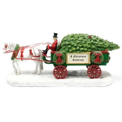 Enesco Trail of Painted Ponies a Christmas Tradition Centerpiece, 7.5-Inch