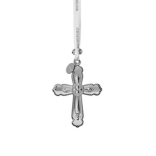 Waterford 2019 Silver Cross Ornament