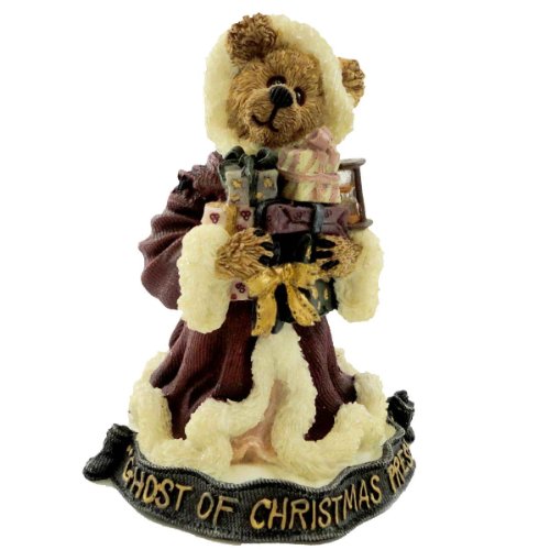 Boyds Bears Resin The Ghost Of Christmas Presents Christmas Bearstone Carol – Resin 4.25 IN