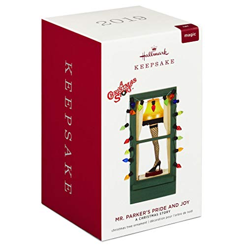 Hallmark Keepsake Ornament 2019 Year Dated A Christmas Story Mr. Parker’s Pride and Joy Leg Lamp with Light
