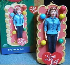 I Love Lucy – Lucy Tells the Truth – 2009 Carlton Cards Christmas Ornament