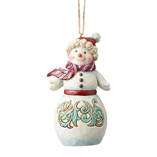 Enesco Jim Shore Heartwood Creek Wonderland Snowman Ornament