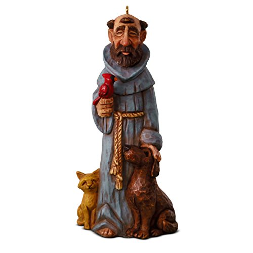 Hallmark Keepsake Christmas Ornament 2018 Year Dated, Saint Francis of Assisi