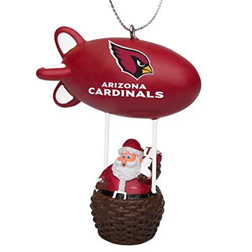 NFL Arizona Cardinals Santa Blimp Ornamentsanta Blimp Ornament, Team Color, One Size
