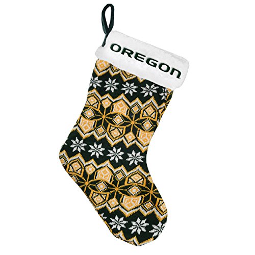Forever Collectibles NCAA Oregon Ducks Holiday Stocking, Team Colors, One Size