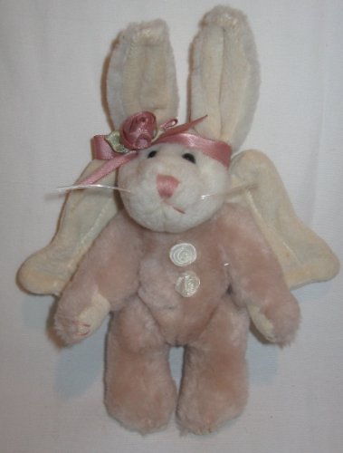 Boyds Pink Angel Bunny Ornament—Corona Goodspeed No Tag
