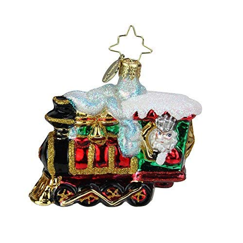 Christopher Radko All Aboard Little Gem Christmas Ornament #1019174