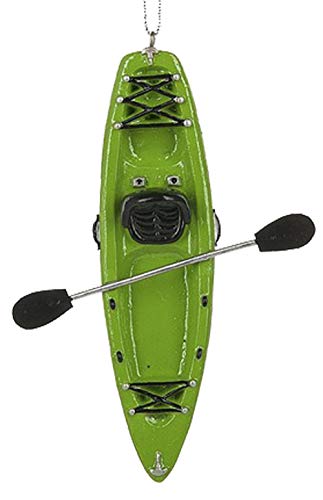 Ganz U.S.A., LLC Green Kayak Ornament Christmas Decorations for Holiday Tree Decor Xmas Gifts for a Kayak Enthusiast