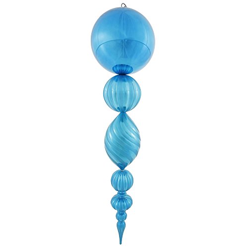 Vickerman 40″ Turquoise UV Shiny Matte Ball Finial
