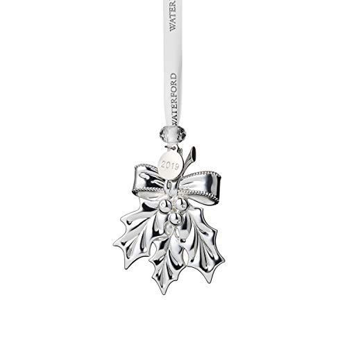 Waterford Silver Ornaments – Holly
