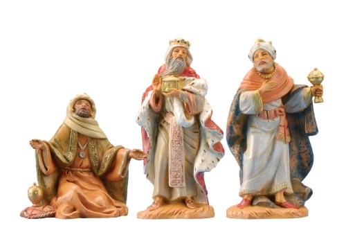 Fontanini by Roman Kings Nativity Set, 3-Piece, 5-Inch Each