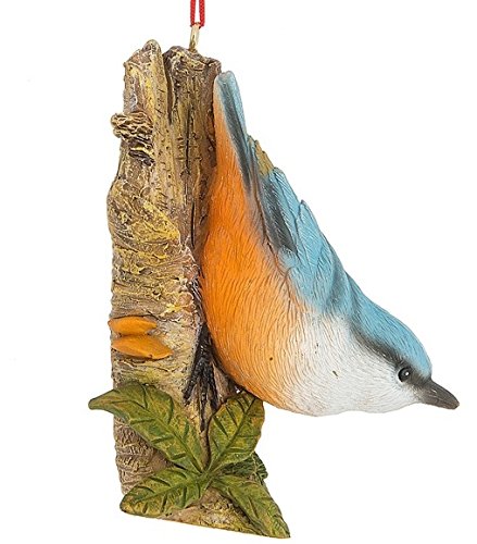 Midwest Seasons Nut Hatch Song Bird Christmas Tree Ornament Animal
