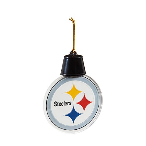 Team Sports America Pittsburgh Steelers Radiant Lit Acrylic Team Icon Ornament