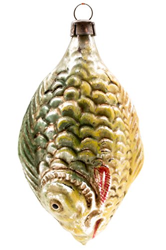 Marolin Big Fish MA2011113 German Glass Ornament w/Gift Box