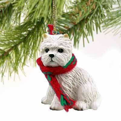 West Highland Terrier Miniature Dog Ornament