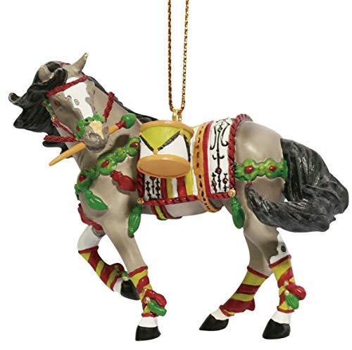 Trail of Painted Ponies Dillard’s 2019 Holiday Exclusive Drummer Boy 2.5″ Hand-Painted Christmas Horse Ornament in Gift Box