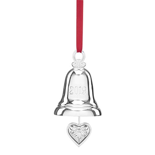 Lenox 884928 2019 Silver Bell Ornament