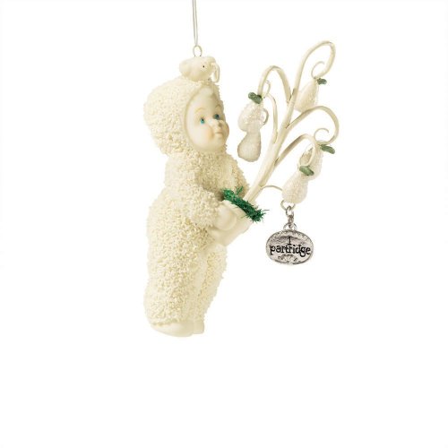 Department 56 Snowbabies Partridge in a Pair Tree Christmas Ornament