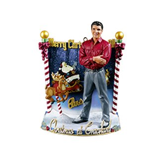 Carlton Heirloom Elvis Presley Christmas at Graceland Music Ornament #CXOR-085R
