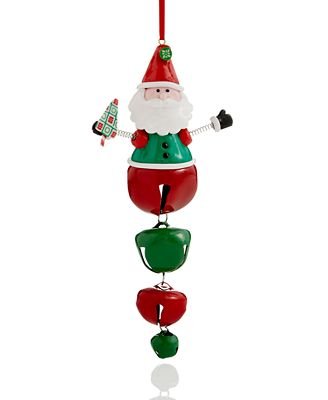 Holiday Lane Santa Bells Ornament