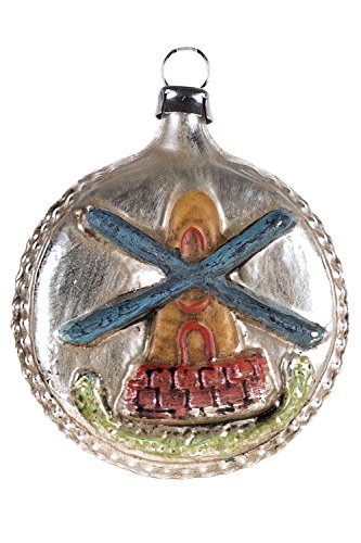 Marolin Windmill MA2011099 German Glass Ornament w/Gift Box