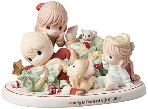 Precious Moments Limited Edition Family Chaos Christmas Tree 191011 Figurine, One Size, Multi