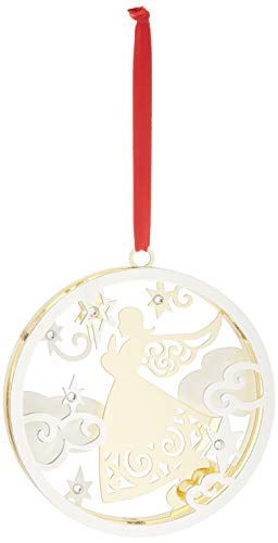 Lenox 877844 Stamped Angel Ornament