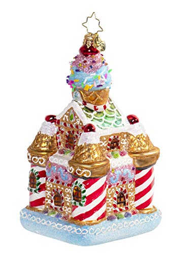 Christopher Radko Sweetest Castle Around Christmas Ornament