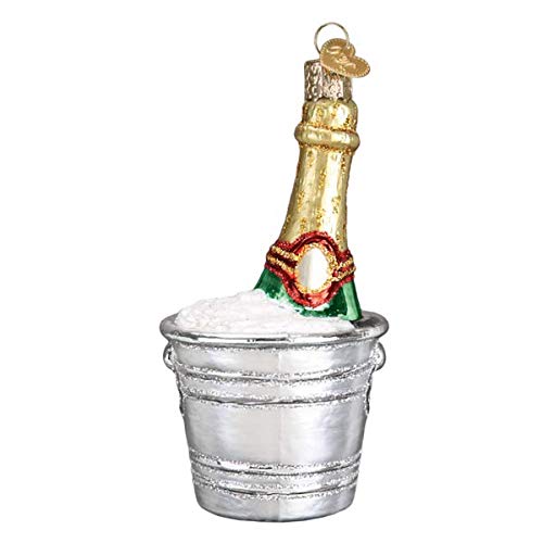 Prince of Scots Old World Christmas Chilled Champagne Bucket Ornament for Christmas