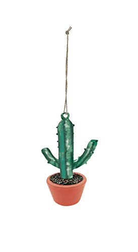 Primitives by Kathy Potted Cactus Ornament