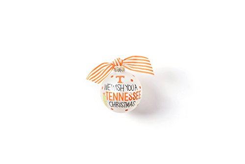 Coton Colors 100 MM Tennessee We Wish You Glass Ornament