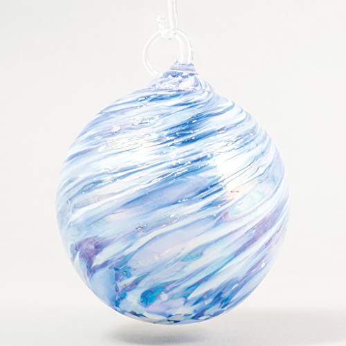 Glass Eye Studio Classic Ball Ornament Frozen