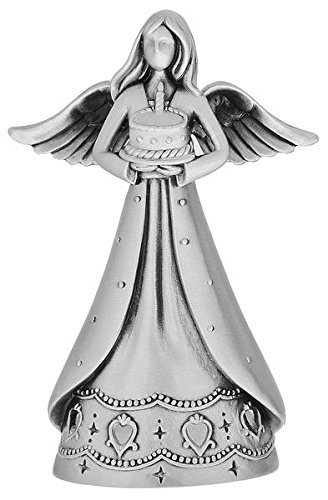Angel of Birthdays – Faithful Angels Pewter Angel Figurine – In Gift Box