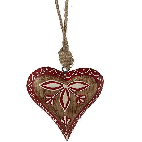 Midwest-CBK 143175 Pattern Heart Ornament