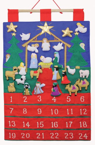 Tidings of Joy Fabric Advent Calendar (Countdown to Christmas)