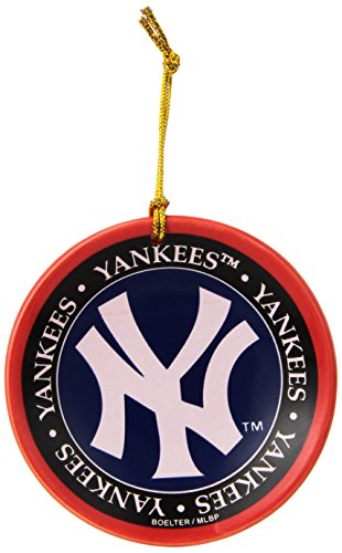 MLB New York Yankees Ceramic Plate Ornament